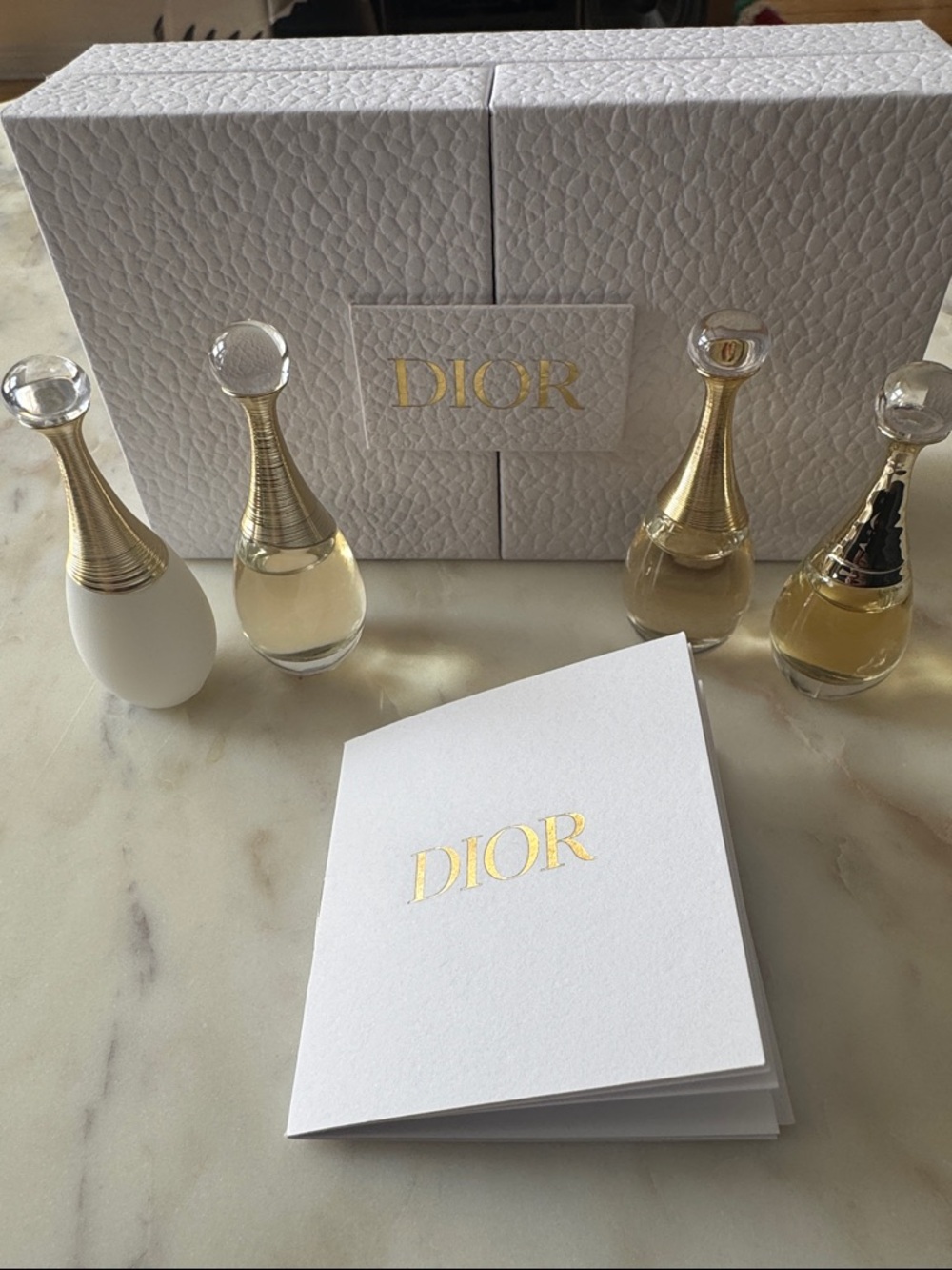 Dior // Mini J'adore Travel Set in Presentation Gift Box